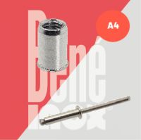 Eléments à sertir - Inox A4