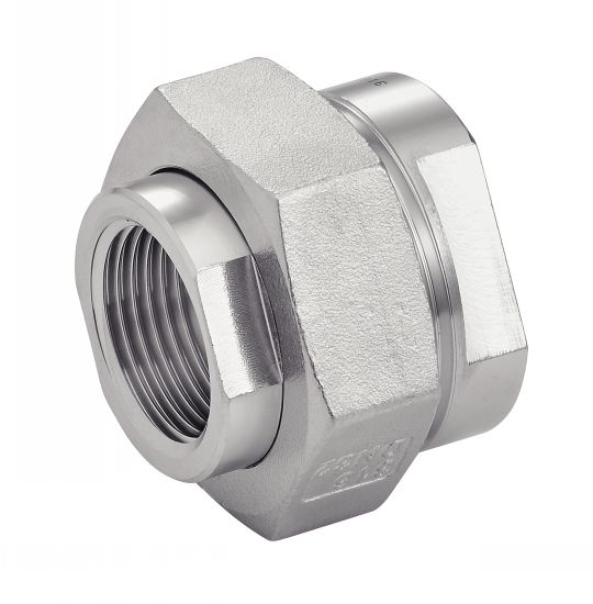 RACCORDS UNION JOINT PLAT FEMELLE FEMELLE GAZ CYLINDRIQUE OU NPT 