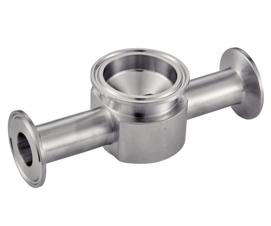 Té Clamp ASME BPE en inox - Té pour instrumentation | BENE INOX