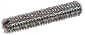 VIS SANS TETE FENDUE BOUT PLAT - INOX A1 - DIN 551 - ISO 4766