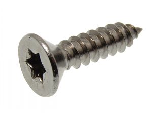 Six lobes recessed countersunk head self tapping screw - stainless steel a2 - din 7982 inox a2 - din 7982