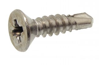 Self drilling screw countersunk head 