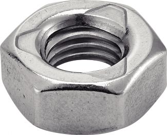 Ecrou hexagonal autofreiné tout métal - Inox A2 - Similaire DIN 980