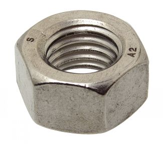 Hexagon nut - left handed metric pitch - stainless steel a2 - din 934 inox a2 - din 934