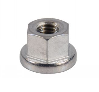Hexagon nut with collar, height=1,5 d - stainless steel a2 - din 6331 inox a2 - din 6331