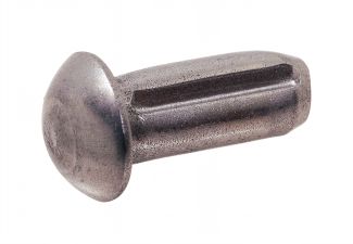 Groowed pin with round head - stainless steel a1 - din 1476 - iso 8746 inox a1 - din 1476 - iso 8746