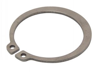 Retaining ring for shafts - stainless steel - din 471 inox - din 471