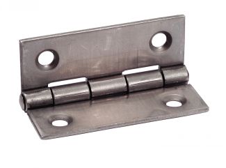 Heavy duty hinge rolled knuckle - stainless steel 304 inox 304