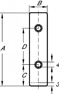 Equerre inox a2 (Schéma)