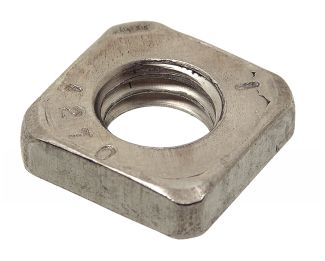 Thin square nut - stainless steel a4 - din 562 inox a4 - din 562