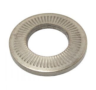 Serrated conical spring washer cs - middle-sized - stainless steel a4 - nfe 25-511 inox a4 - nfe 25-511