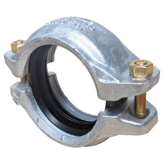 Collier de raccordement pour raccords rainurés - Fonte galvanisée - EPDM