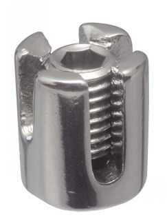 Wire rope cross clamp - stainless steel