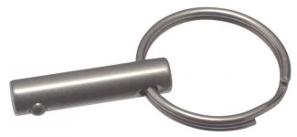 Fast pin  with ring - stainless steel