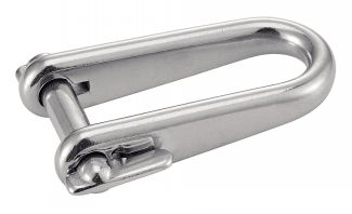 Manille droite longue rapide - inox a4