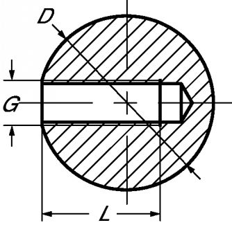 Boule taraudée inox a4 (Diagrama)