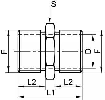 Mamelon hexagonal - Schéma