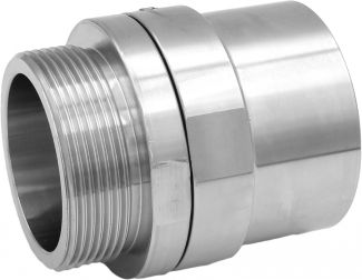 Raccord tournant, mâle / femelle Gaz cylindrique (usiné)