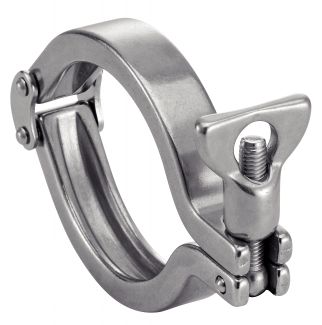 Collier clamp double articulation