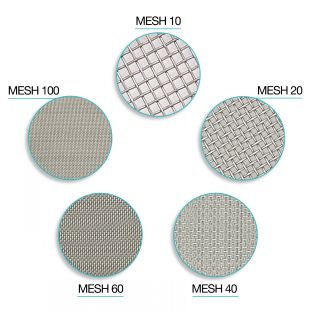 Les mailles des joints clamp filtrant