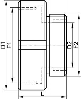 Raccord réduit femelle / mâle - Schéma