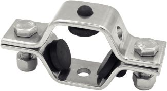 Collier hexagonal 2 vis avec tampons EPDM