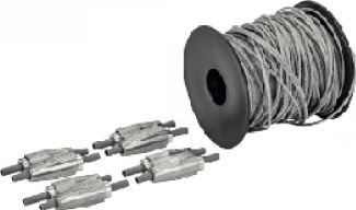 Câble et verrous de suspension et supportage