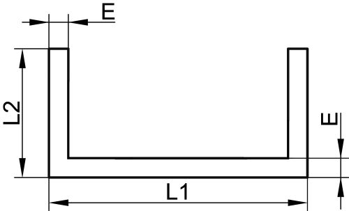 Profilé uap soudé laser (Schéma)