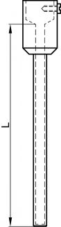 Schéma - Raccord process lisse à souder