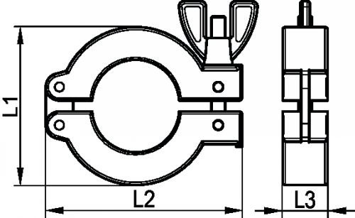 Collier ISO-KF double articulation - Sch&eacute;ma