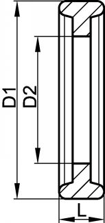 Clamp gasket (Schema #2)