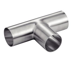 Welding equal tee - stainless steel 316l