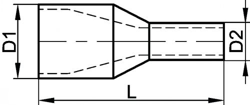 Réduction concentrique forgée à souder (Diagrama)