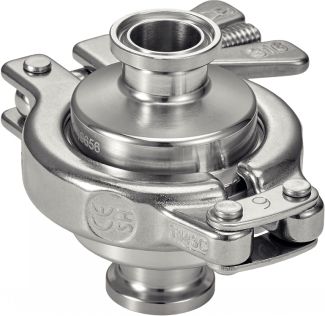 Purgeur thermostatique vapeur propre clamp
