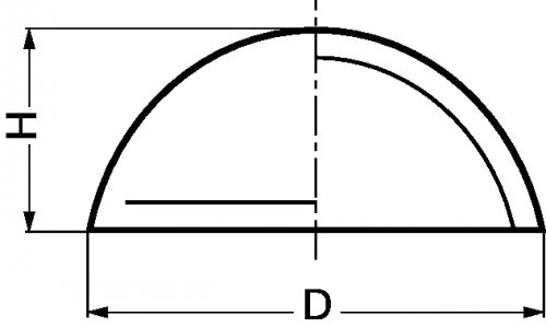 Capuchon pour vis plastique p.a  6.6 (Diagrama)