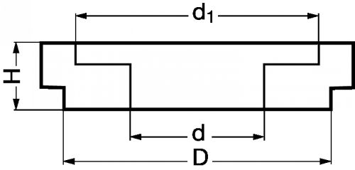 Support pour vis 4/5 plastique p.a  6.6 (Diagrama)