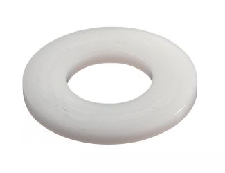 Large flat washer - plastic p.a 6.6 - din 9021 plastique p.a  6.6 - din 9021