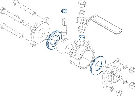 Gasket kit for 58768 pour modèle 58768 (Schema)
