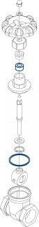 Kit de joints pour robinet 58503 (Diagrama)