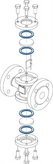 Kit de joints pour contrôleur de circulation 58859 (Diagrama)