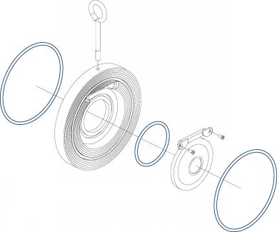 Kit de joints pour clapet anti-retour 58768 (Schéma)