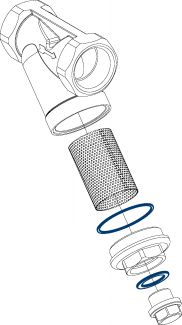 Gasket kit for filter 58813-58815 58813 - 58815 (Schema)