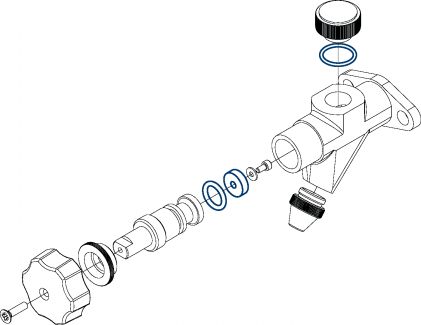 Kit de joints pour robinet dégustateur 64513 (Diagrama)