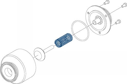 Ressort pour clapet anti-retour 8067 (Diagrama)