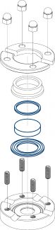 Kit de réparation pour hublot 8047 (Diagrama)