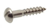 Slotted round head wood screw - stainless steel a2 - din 96 inox a2 - din 96