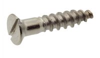 Slotted countersunk head wood screw - stainless steel a2 - din 97 inox a2 - din 97