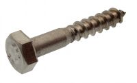 Hexagon head wood screw - stainless steel a2 - din 571 inox a2 - din 571