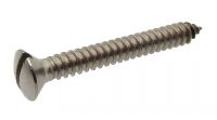 Slotted raised countersunk head tapping screw - stainless steel a2 - din 7973 - iso 1483 inox a2 - din 7973 - iso 1483