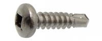 Square pan head self-drilling screw - stainless steel aisi 410 - din 7504 m aisi 410 - din 7504 m